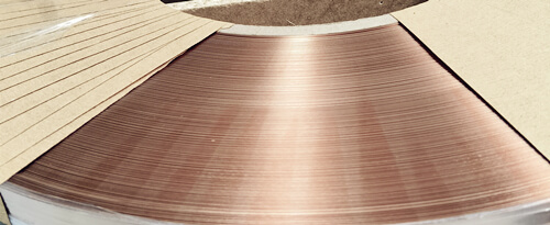 Bakır bronz şerit CuSn6 için yeni sevkiyat