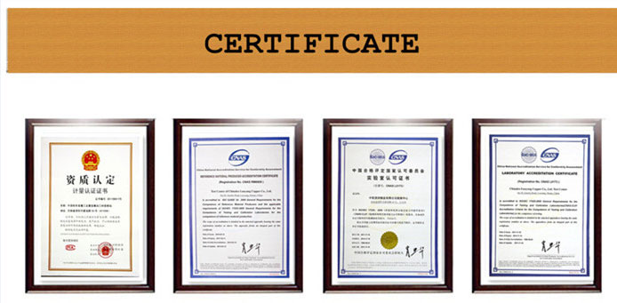 Gümüş Onlay Bronz Şerit certificate